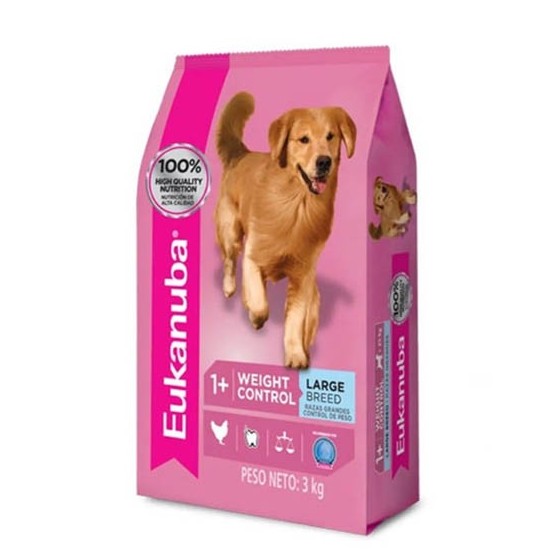 Eukanuba Adulto Raza Grande Control de Peso x 15 kg