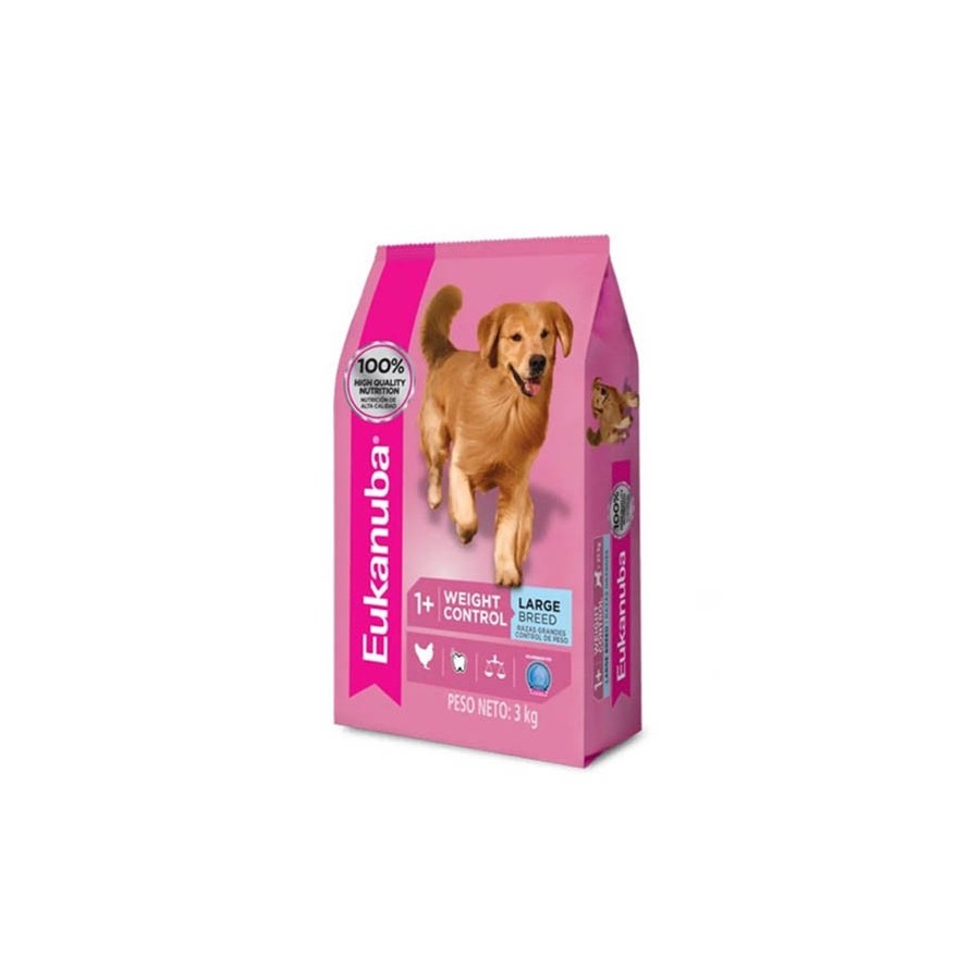 Eukanuba Adulto Raza Grande Control de Peso x 15 kg