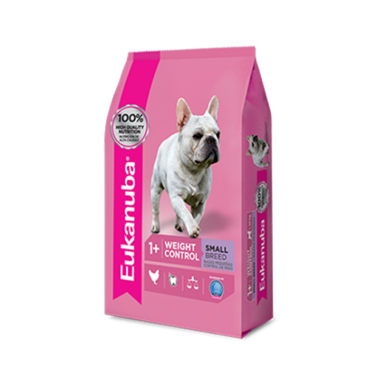 Eukanuba Adulto Raza PequeÃ±a Control de Peso x 3 kg