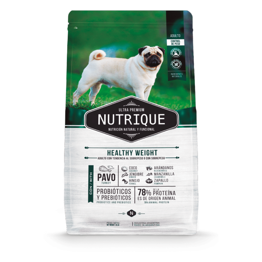 Nutrique Healthy Weight Dog x 15 kg (Control de Peso)