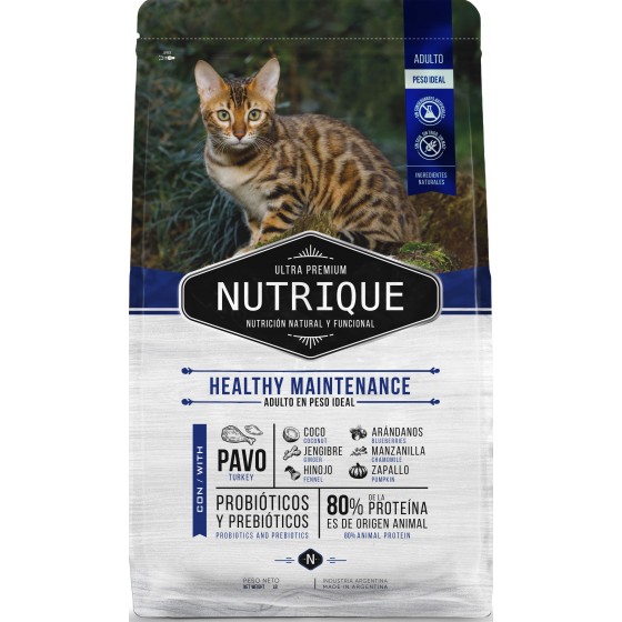 Nutrique Young Adult Cat Healthy Maintenance x 2 kg