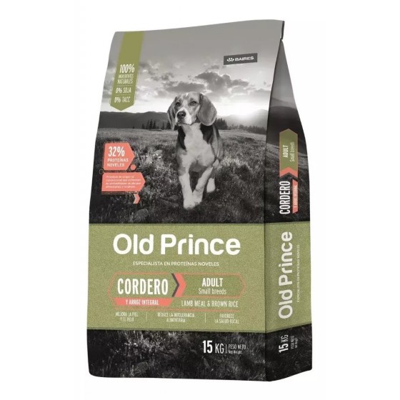 Old Prince Adulto Raza PequeÃ±a Cordero x 7,5kg