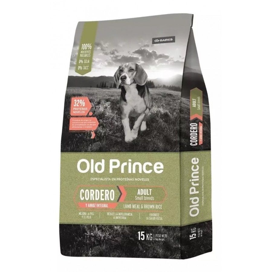 Old Prince Adulto Raza Pequeña Cordero x 7,5kg