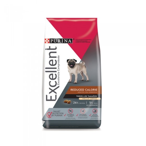 Purina Excellent Adulto Reducido en CalorÃ­as x 15 kg