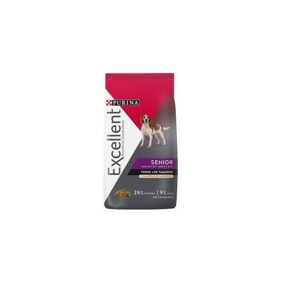 Purina Excellent Senior Razas Medianas y Grandes x 15 kg