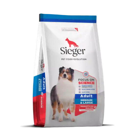 Sieger Adulto Razas Medianas y Grandes x 15 kg