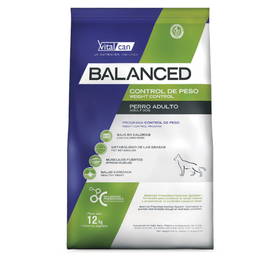 Vital Can Balanced Adulto Control de Peso x 20 kg