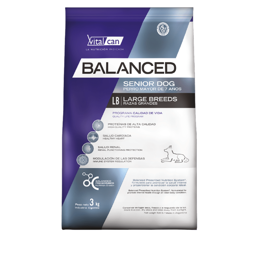 Vital Can Balanced Senior Raza Grande x 15 kg