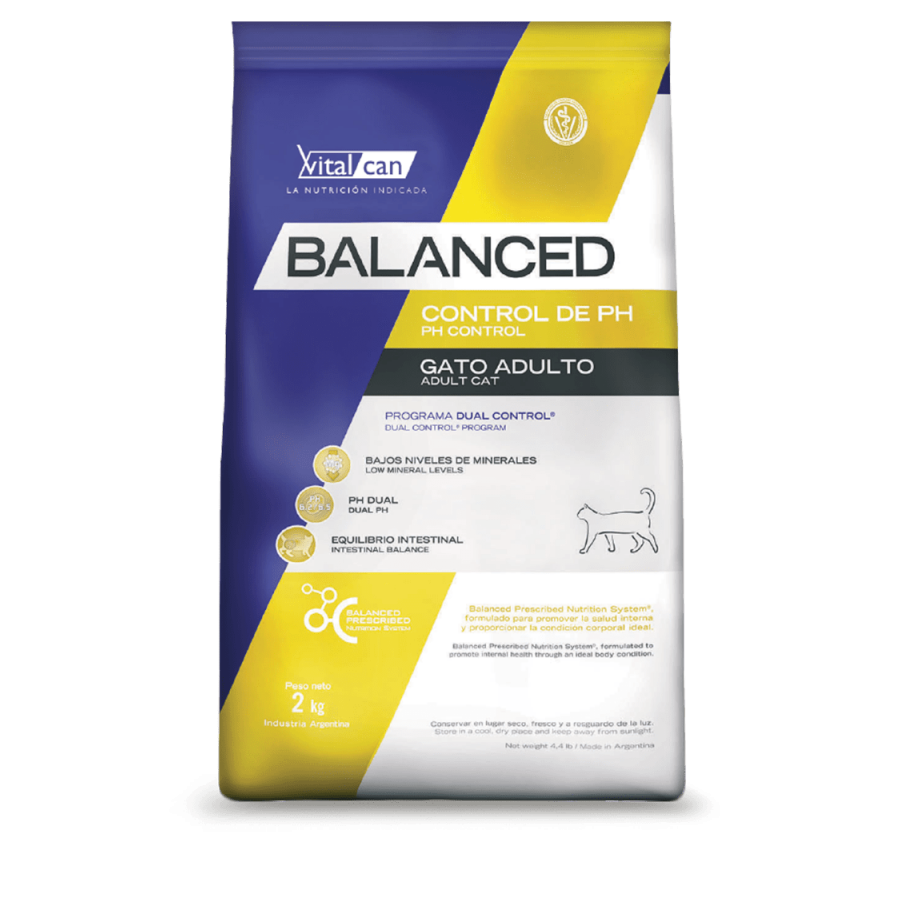 Vital Can Balanced Gato Adulto Control de PH x 2 kg