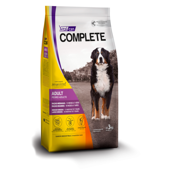 Vital Can Complete Adulto Razas Medianas y Grandes x 20 kg