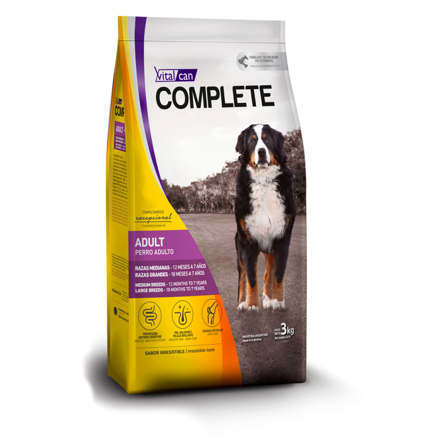 Vital Can Complete Adulto Razas Medianas y Grandes x 20 kg