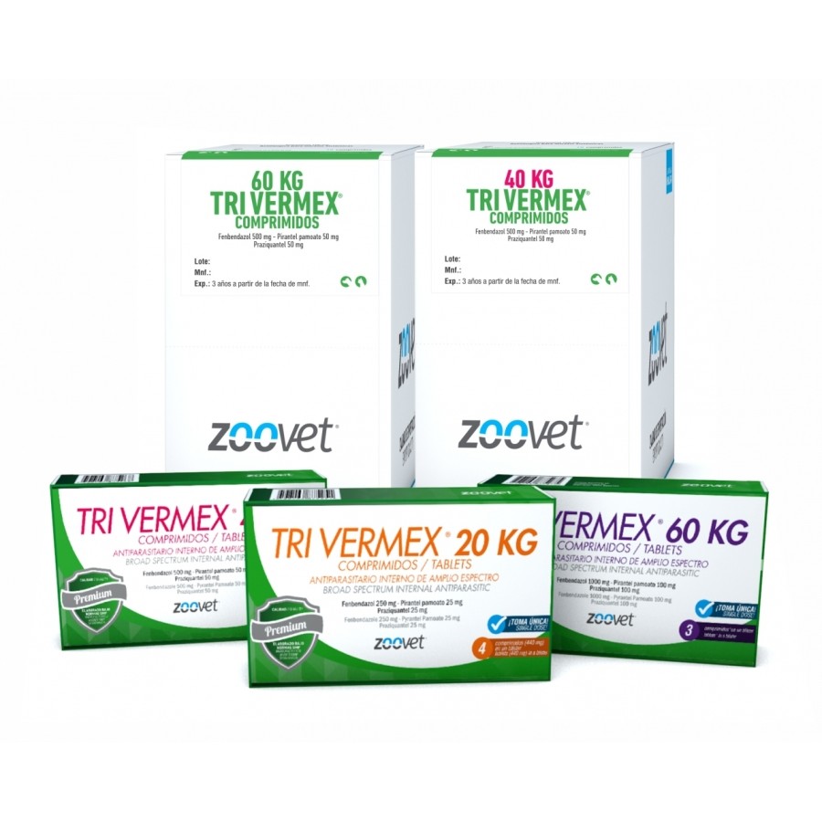Trivermex x 4 comprimidos (blister)