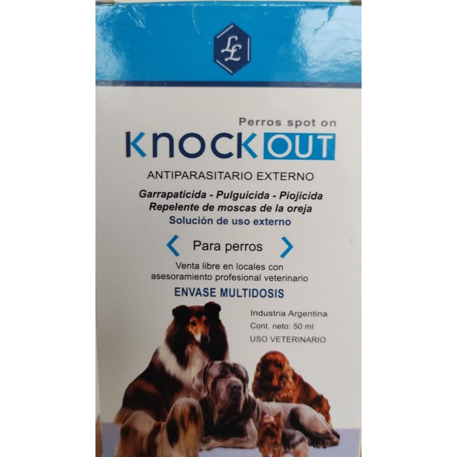 Pipeta Knock Out Multidosis para Perros