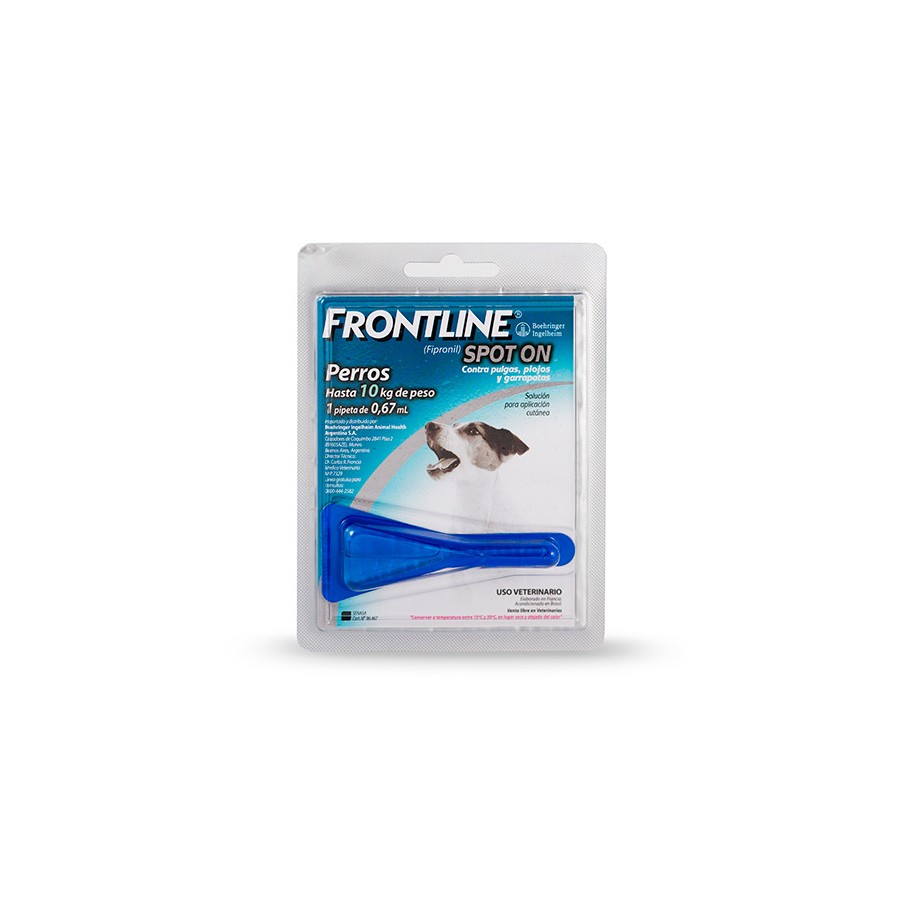 Pipeta Frontline hasta 10kg