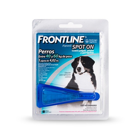 Pipeta Frontline mas de 40kg