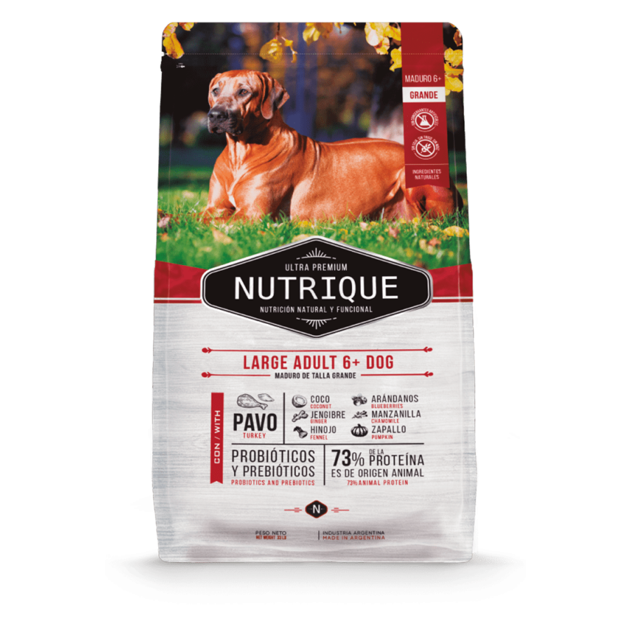 Nutrique Large Adult 6+ Dog x 3kg