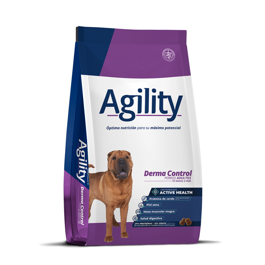 Agility Perros Derma Control x 15 kg