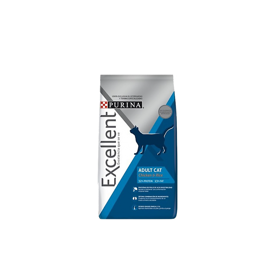 Purina Excellent Gato Aduto x 7.5 kg 30% OFF