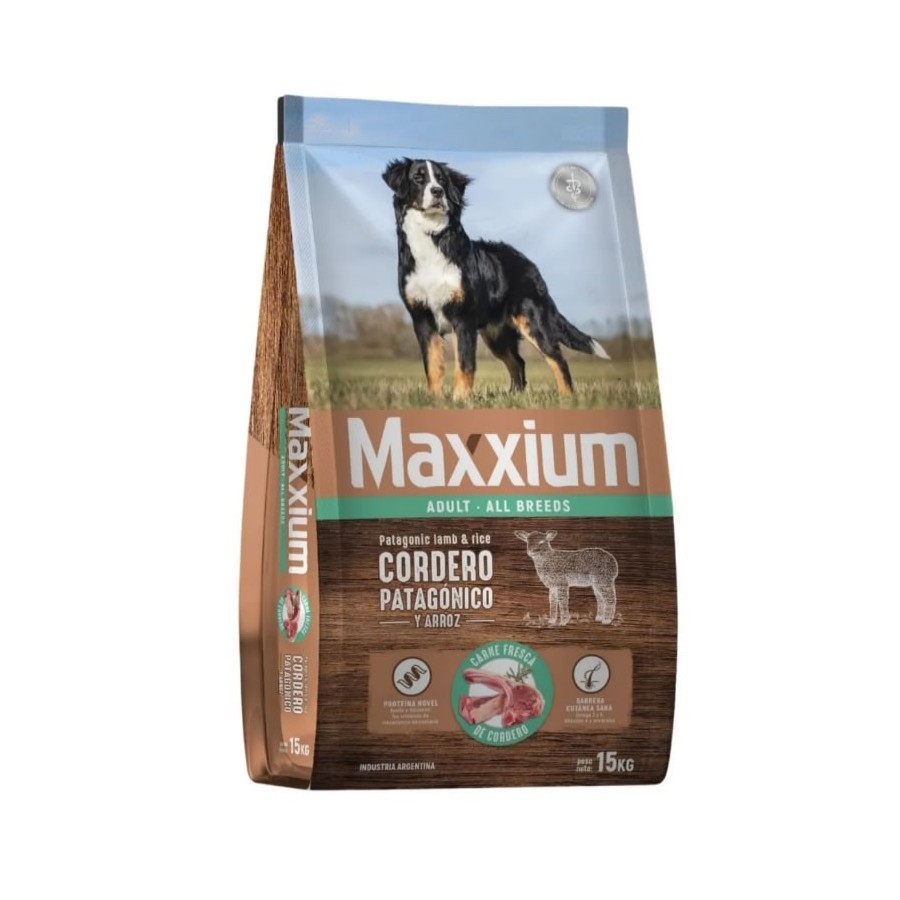 Maxxium Cordero Perros Adultos x 15 kg OFERTA BAHÍA