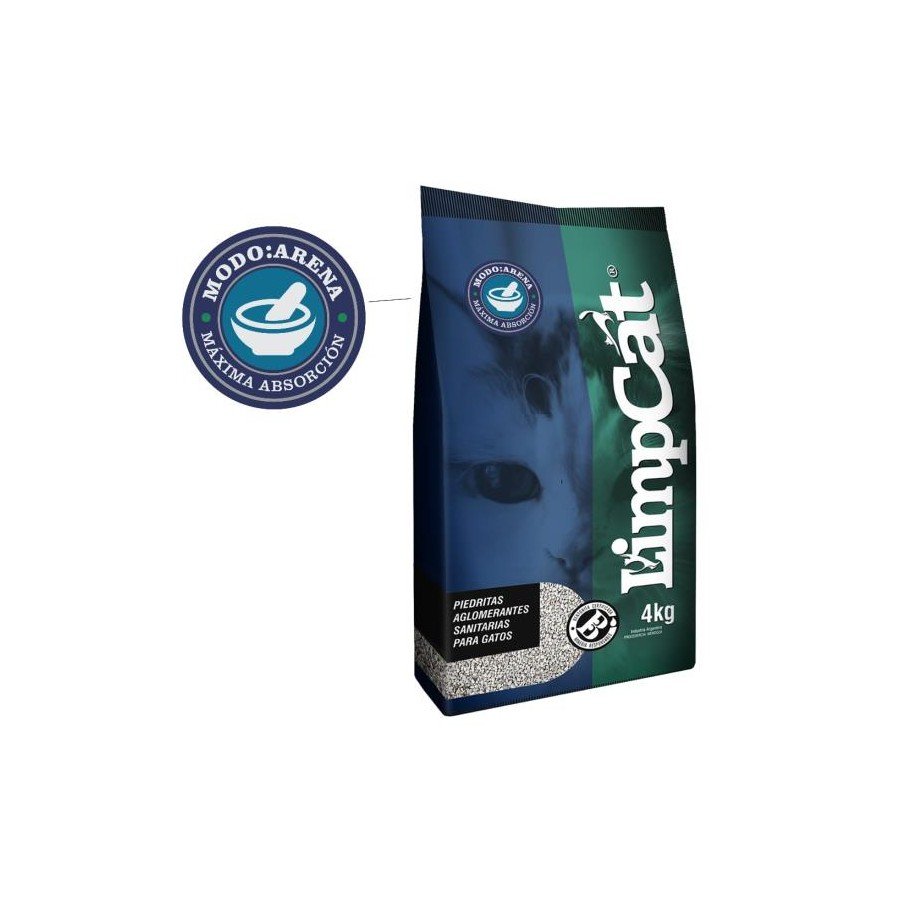 Piedras Sanitarias Arena Aglomerante Limpcat x 4kg
